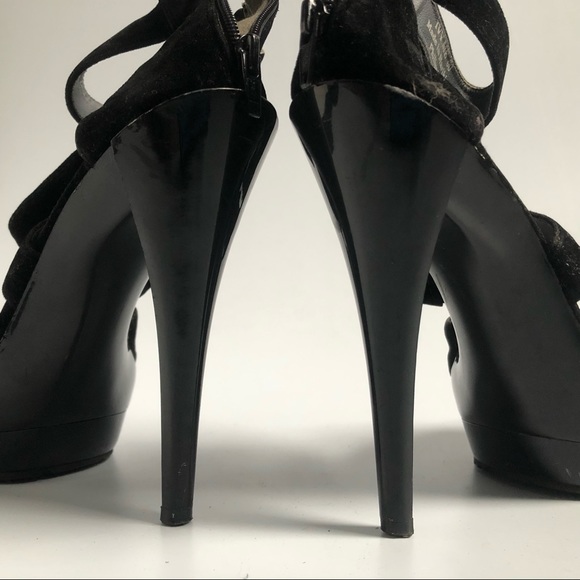 Natasha strapped Sexy High Stiletto Heel Platform Open Toe Sandals - Picture 7 of 9